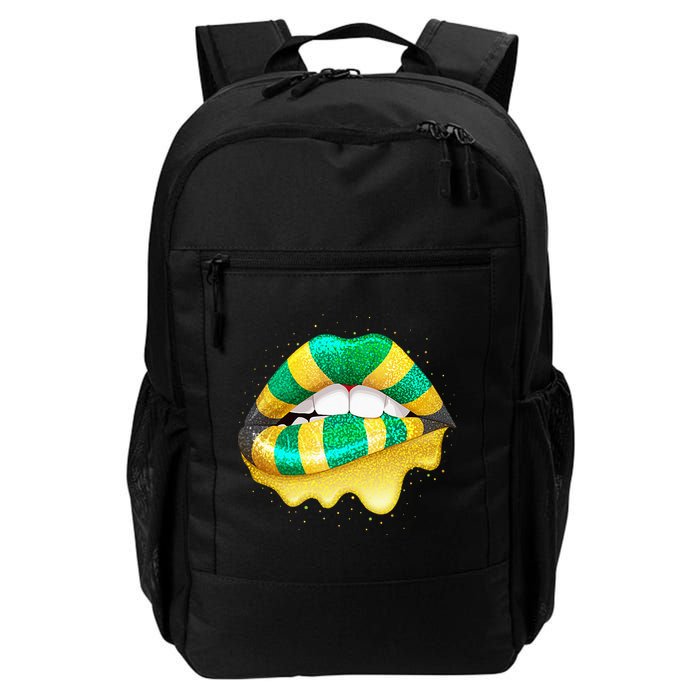 Jamaican Flag Lips Women Jamaica Backpack