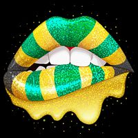 Jamaican Flag Lips Women Jamaica Backpack