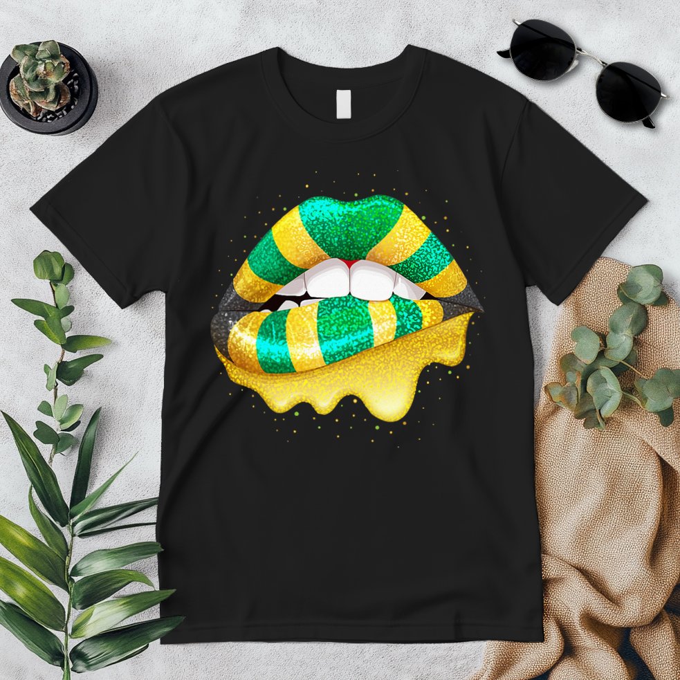 Jamaican Flag Lips Women Jamaica Premium T-Shirt