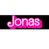 Jonas First Last Family Named  Baby Birthday Bumper Sticker