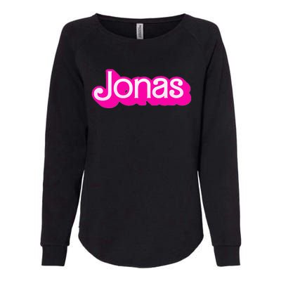 Jonas First Last Family Named  Baby Birthday Womens California Wash Sweatshirt