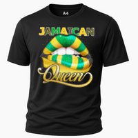 Jamaican Flag Lips  Jamaican Queen Jamaica Cooling Performance Crew T-Shirt