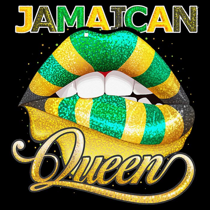 Jamaican Flag Lips  Jamaican Queen Jamaica Cooling Performance Crew T-Shirt