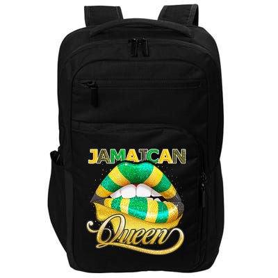 Jamaican Flag Lips  Jamaican Queen Jamaica Impact Tech Backpack