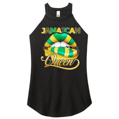 Jamaican Flag Lips  Jamaican Queen Jamaica Women’s Perfect Tri Rocker Tank