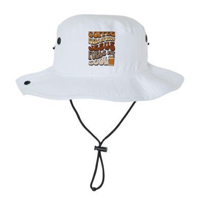 Jesus Fuels My Soul Inspirational Christian Coffee Legacy Cool Fit Booney Bucket Hat