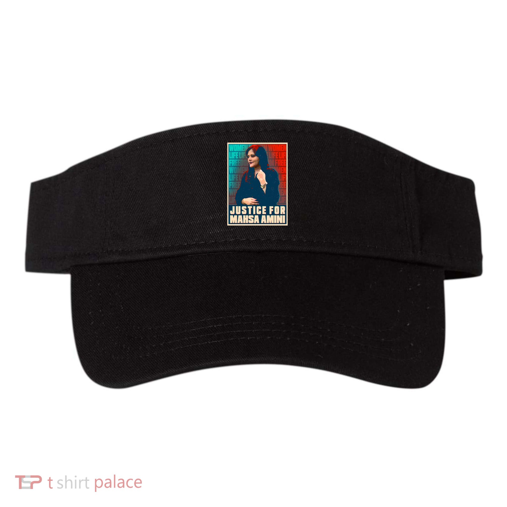 Justice For Mahsa Amini Women Life Freedom Vintage Poster Visor
