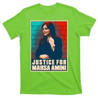 Justice For Mahsa Amini Women Life Freedom Vintage Poster T-Shirt