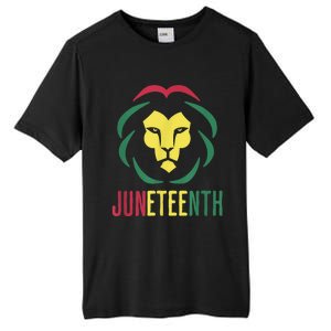 Juneteenth For Men Celebrate Juneteenth Lion Tall Fusion ChromaSoft Performance T-Shirt