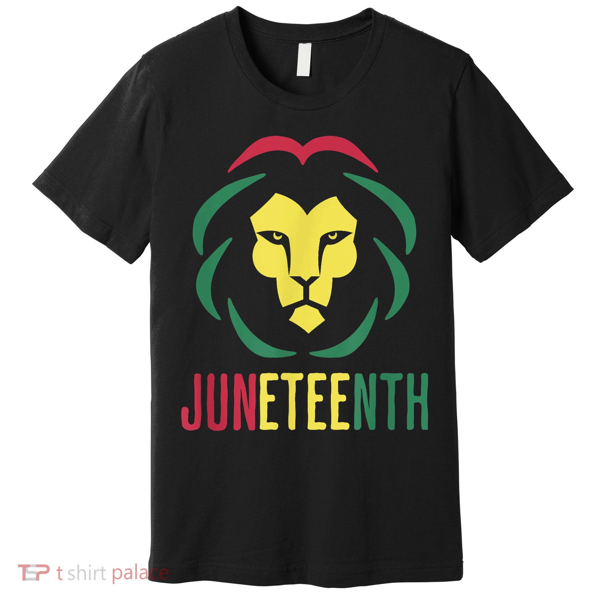 Juneteenth For Men Celebrate Juneteenth Lion Premium T-Shirt