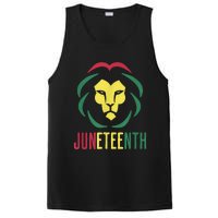 Juneteenth For Men Celebrate Juneteenth Lion PosiCharge Competitor Tank