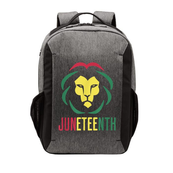 Juneteenth For Men Celebrate Juneteenth Lion Vector Backpack
