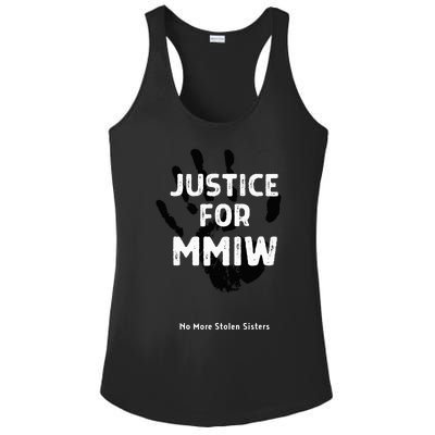 Justice For MMIW Awareness Strong Indigenous Native Ladies PosiCharge Competitor Racerback Tank