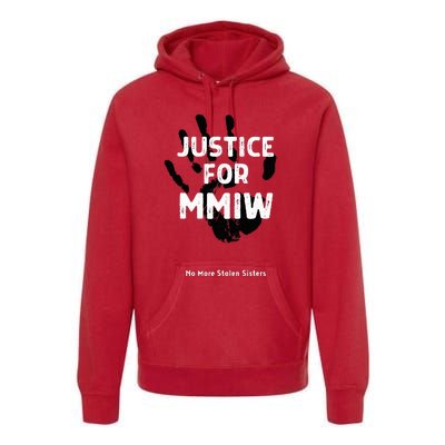 Justice For MMIW Awareness Strong Indigenous Native Premium Hoodie