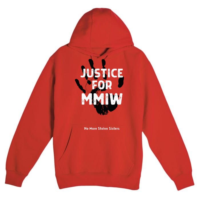 Justice For MMIW Awareness Strong Indigenous Native Premium Pullover Hoodie