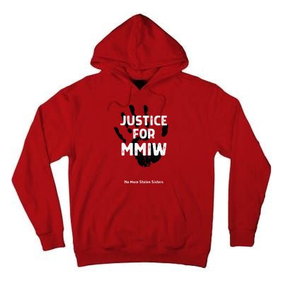 Justice For MMIW Awareness Strong Indigenous Native Tall Hoodie