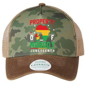 Junenth Freedom Melanin Black Property Of Nobody Cute Gift Legacy Tie Dye Trucker Hat