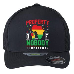 Junenth Freedom Melanin Black Property Of Nobody Cute Gift Flexfit Unipanel Trucker Cap