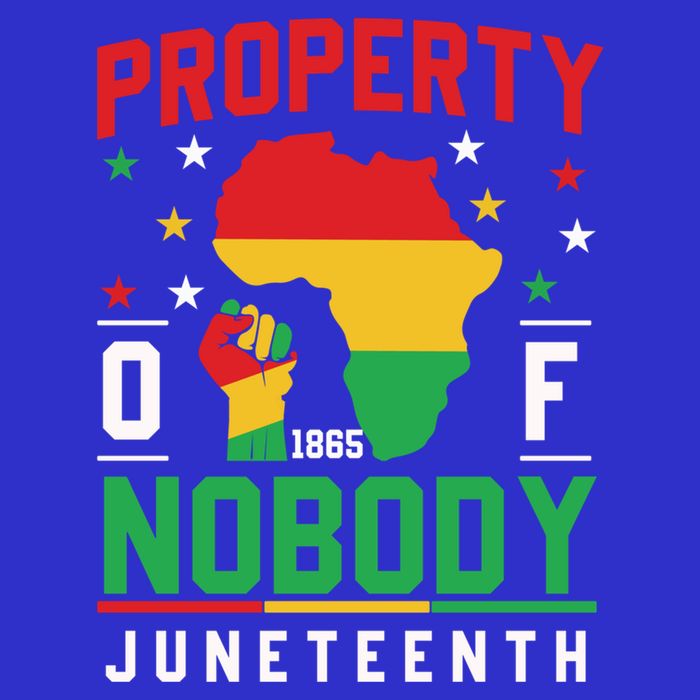 Junenth Freedom Melanin Black Property Of Nobody Cute Gift Tall T-Shirt