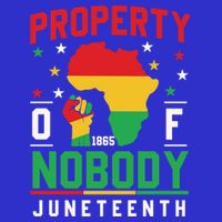 Junenth Freedom Melanin Black Property Of Nobody Cute Gift Kids T-Shirt