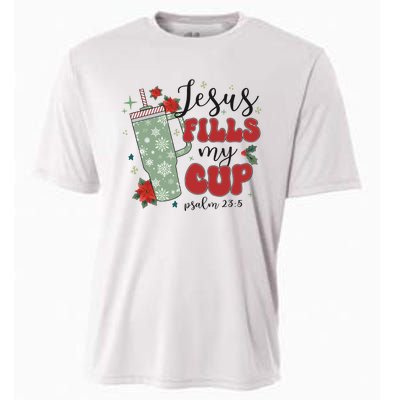 Jesus Fills My Cup Bundle Psalm 23;5 Cooling Performance Crew T-Shirt