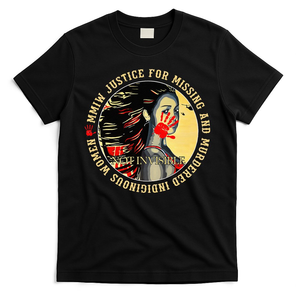 Justice For MMIW Missing Murdered Indigenous Resilient Women T-Shirt