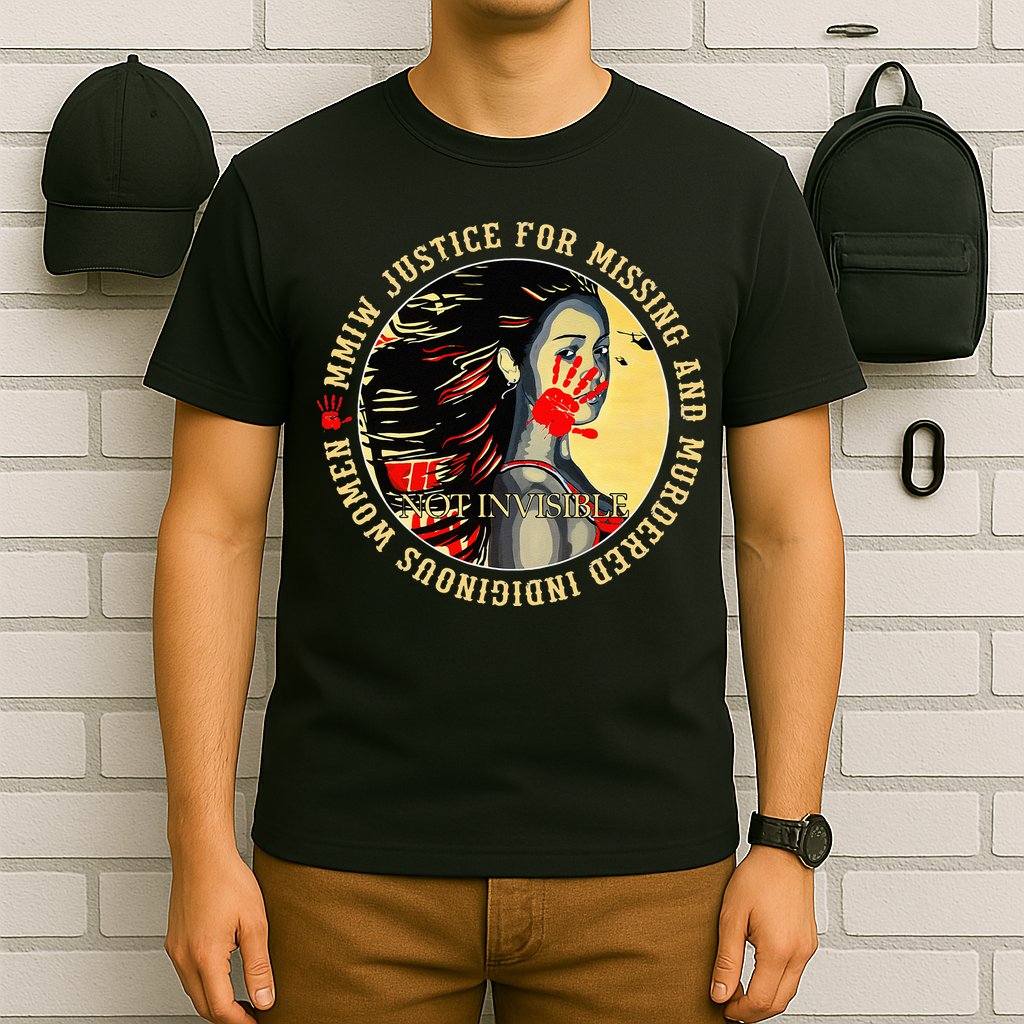 Justice For MMIW Missing Murdered Indigenous Resilient Women T-Shirt