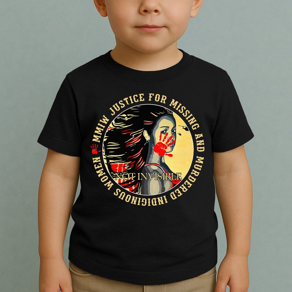 Justice For MMIW Missing Murdered Indigenous Resilient Women Toddler T-Shirt