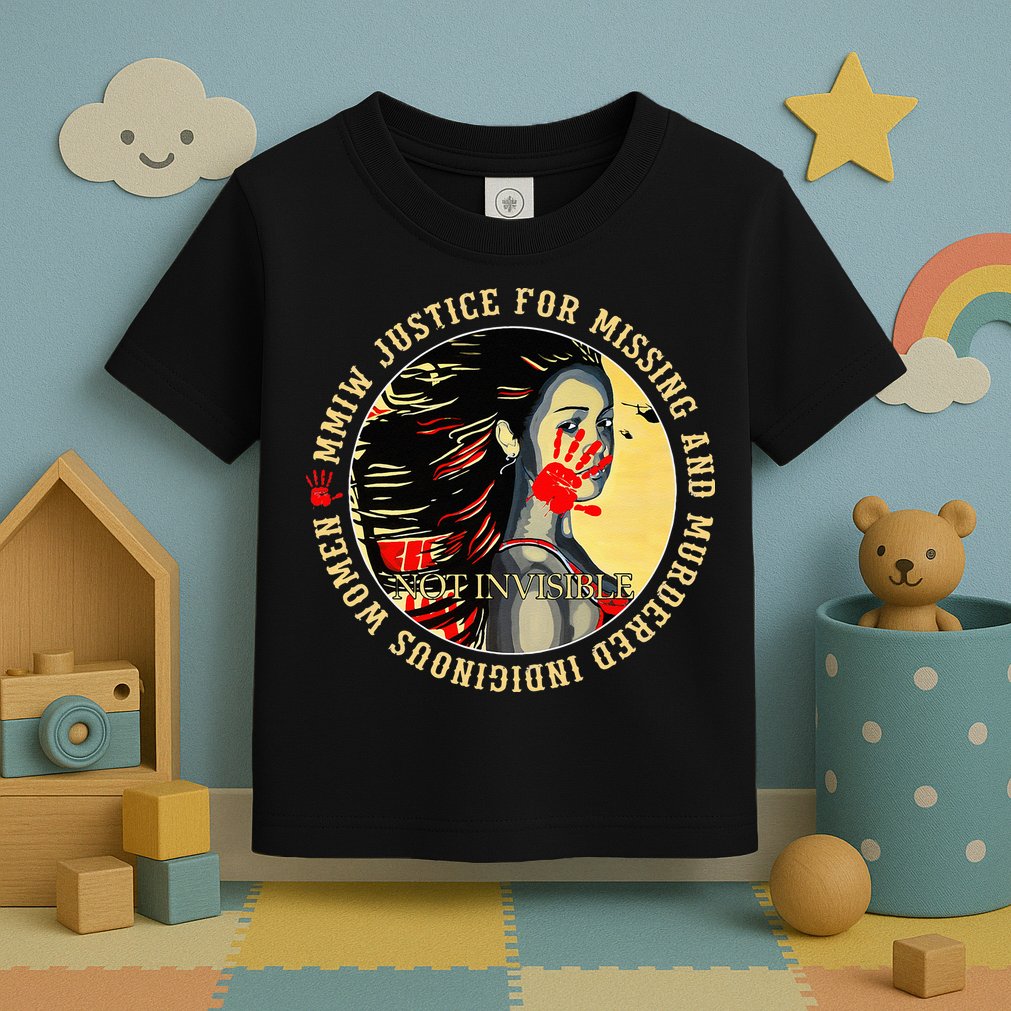 Justice For MMIW Missing Murdered Indigenous Resilient Women Toddler T-Shirt