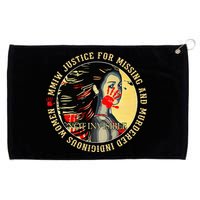 Justice For MMIW Missing Murdered Indigenous Resilient Women Grommeted Golf Towel