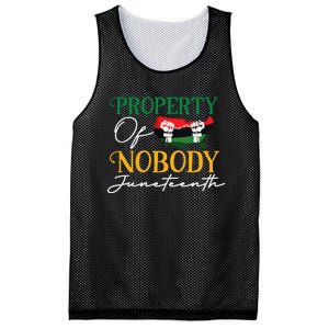 Juneteenth Freedom Melanin Black Wo Property Of Nobody Mesh Reversible Basketball Jersey Tank