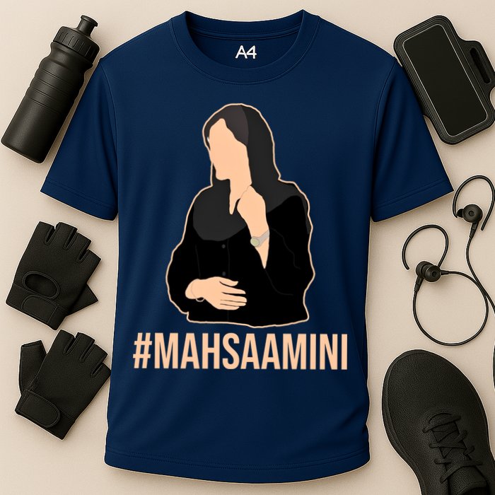 Justice For Mahsa Amini Cooling Performance Crew T-Shirt