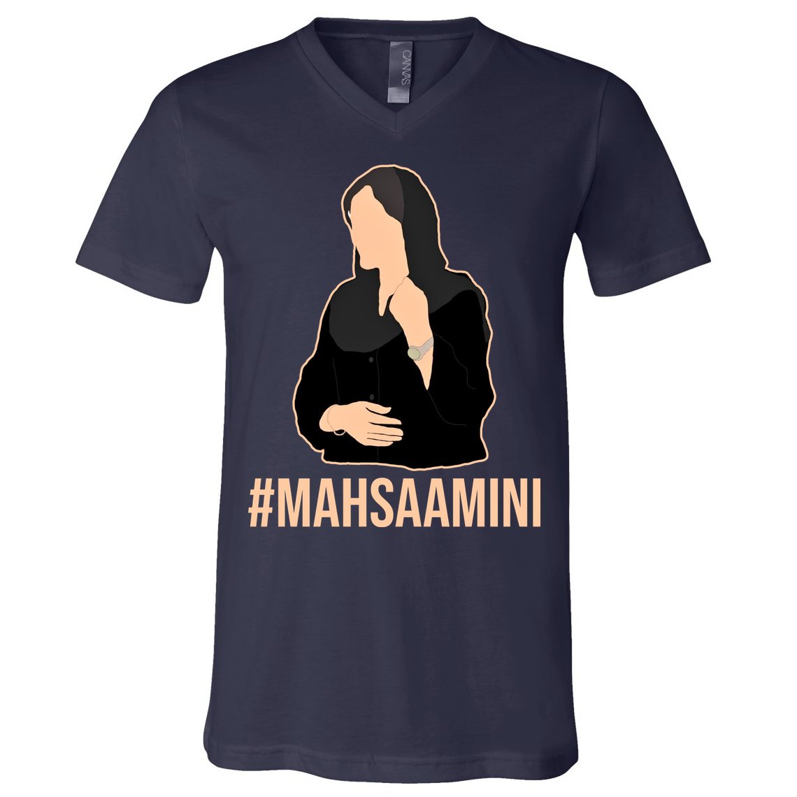 Justice For Mahsa Amini V-Neck T-Shirt