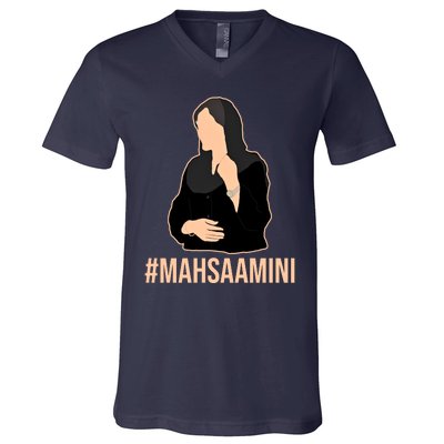 Justice For Mahsa Amini V-Neck T-Shirt