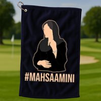 Justice For Mahsa Amini Golf Towel
