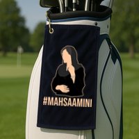 Justice For Mahsa Amini Golf Towel