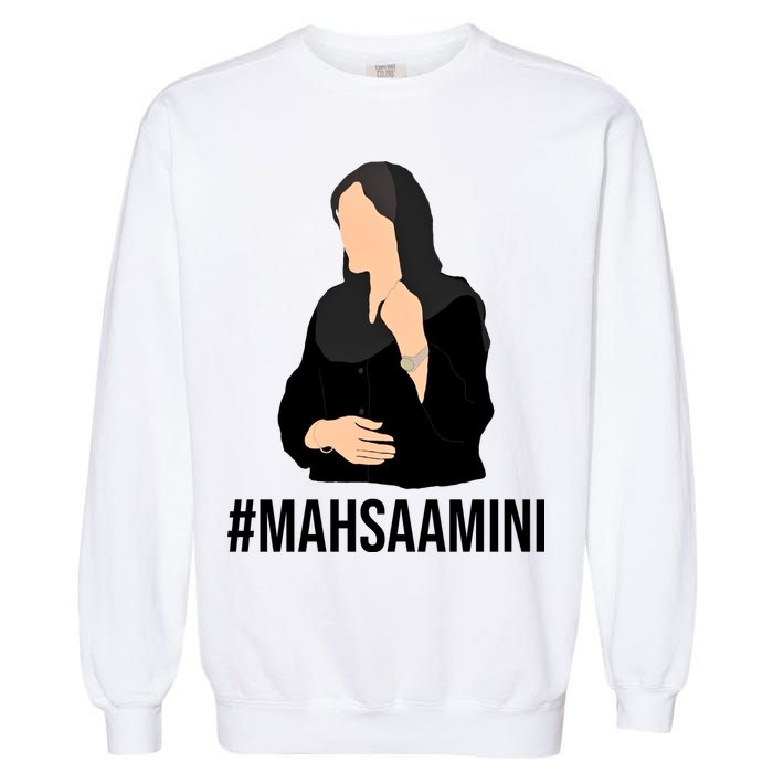 Justice For Mahsa Amini Garment-Dyed Sweatshirt