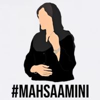 Justice For Mahsa Amini Garment-Dyed Sweatshirt