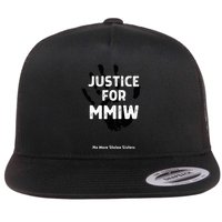 Justice For Mmiw Awareness Strong Indigenous Native Flat Bill Trucker Hat