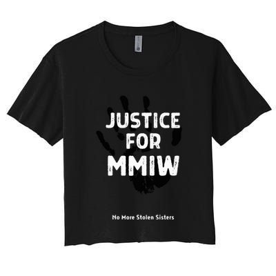 Justice For Mmiw Awareness Strong Indigenous Native Crop Top