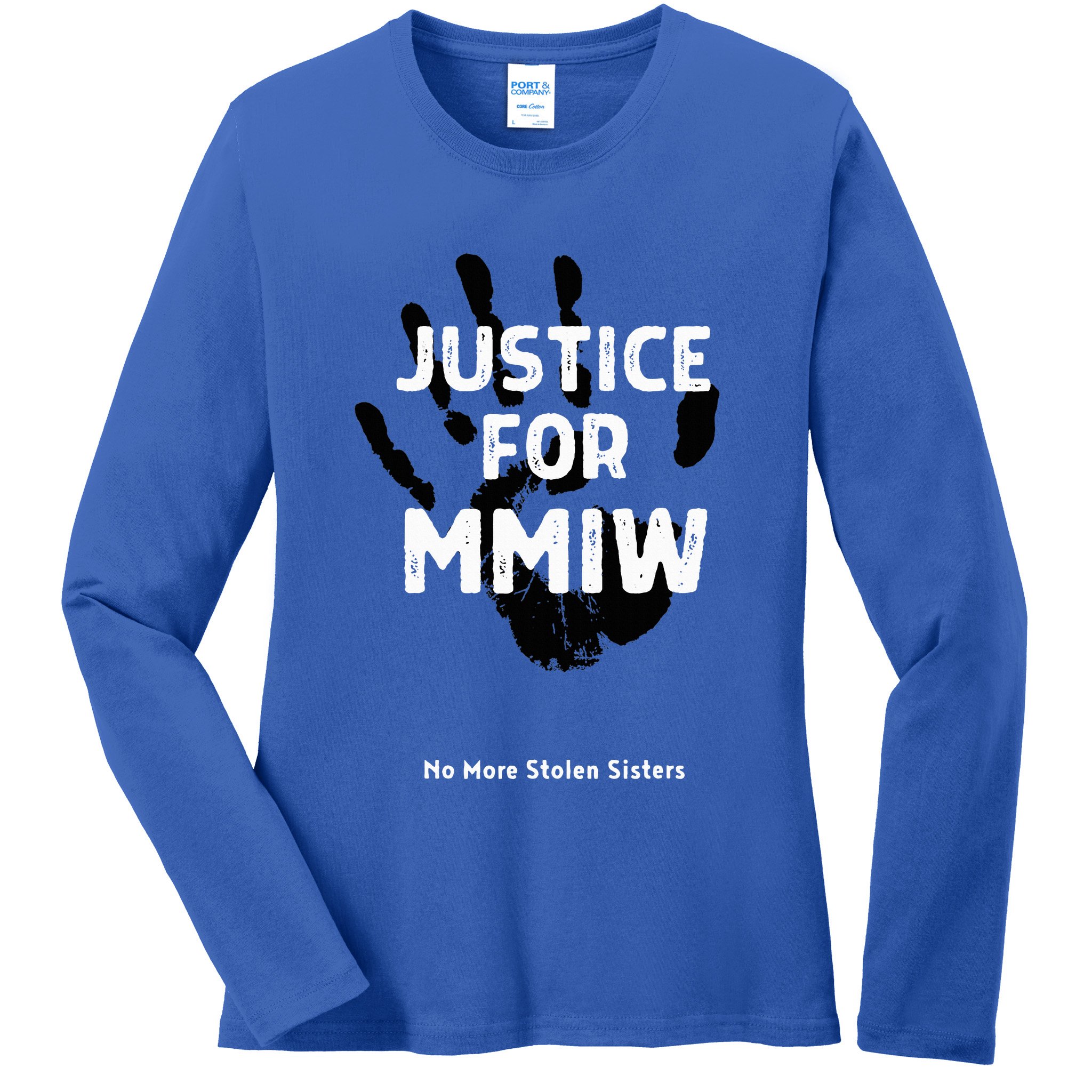 Justice For Mmiw Awareness Strong Indigenous Native Ladies Long Sleeve Shirt