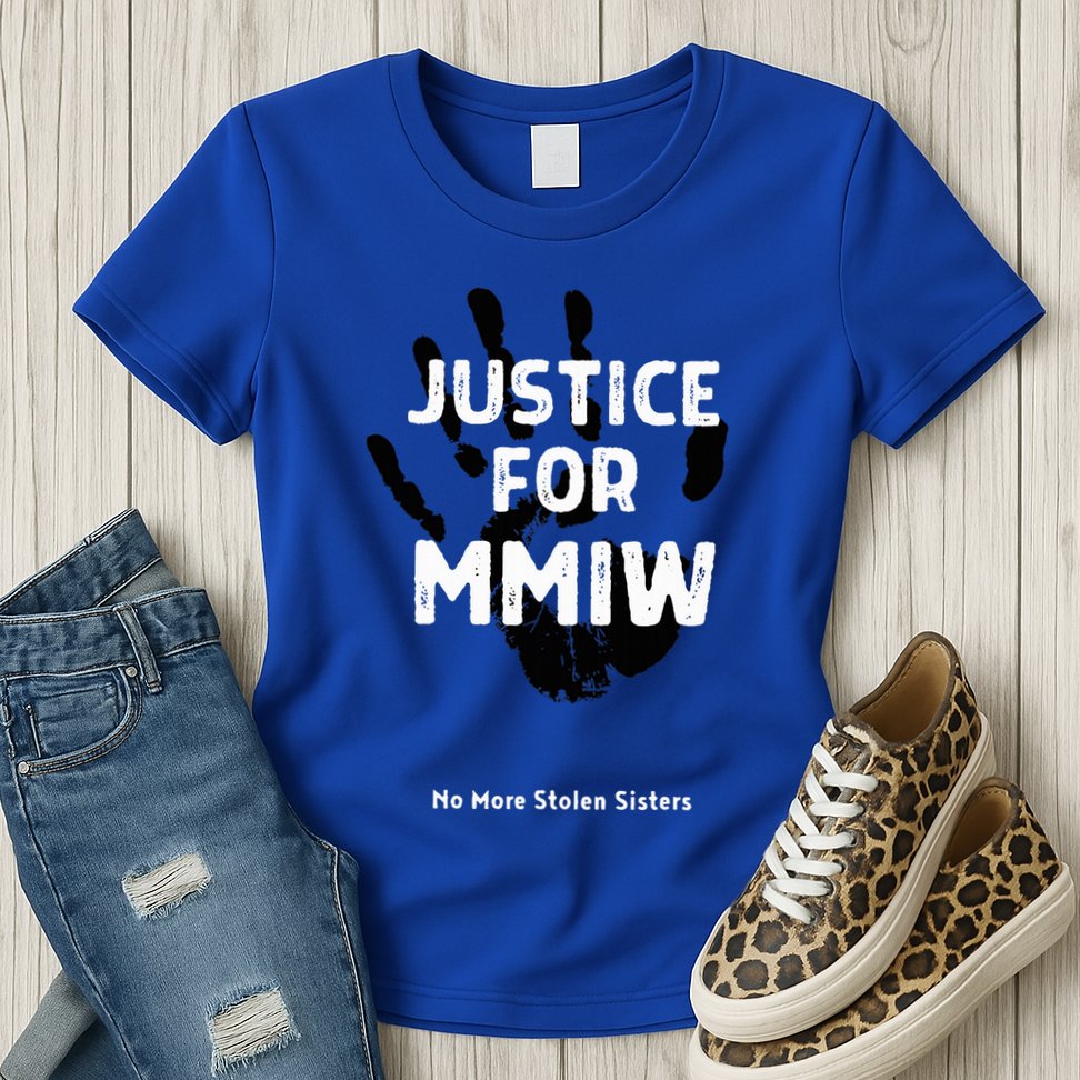 Justice For Mmiw Awareness Strong Indigenous Native Womens T-Shirt