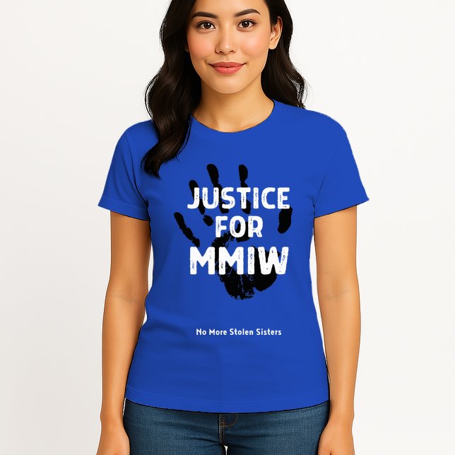 Justice For Mmiw Awareness Strong Indigenous Native Womens T-Shirt
