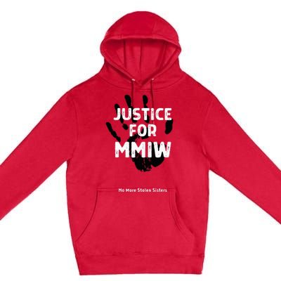 Justice For Mmiw Awareness Strong Indigenous Native Premium Pullover Hoodie