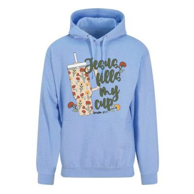 Jesus Fills My Cup  Unisex Surf Hoodie