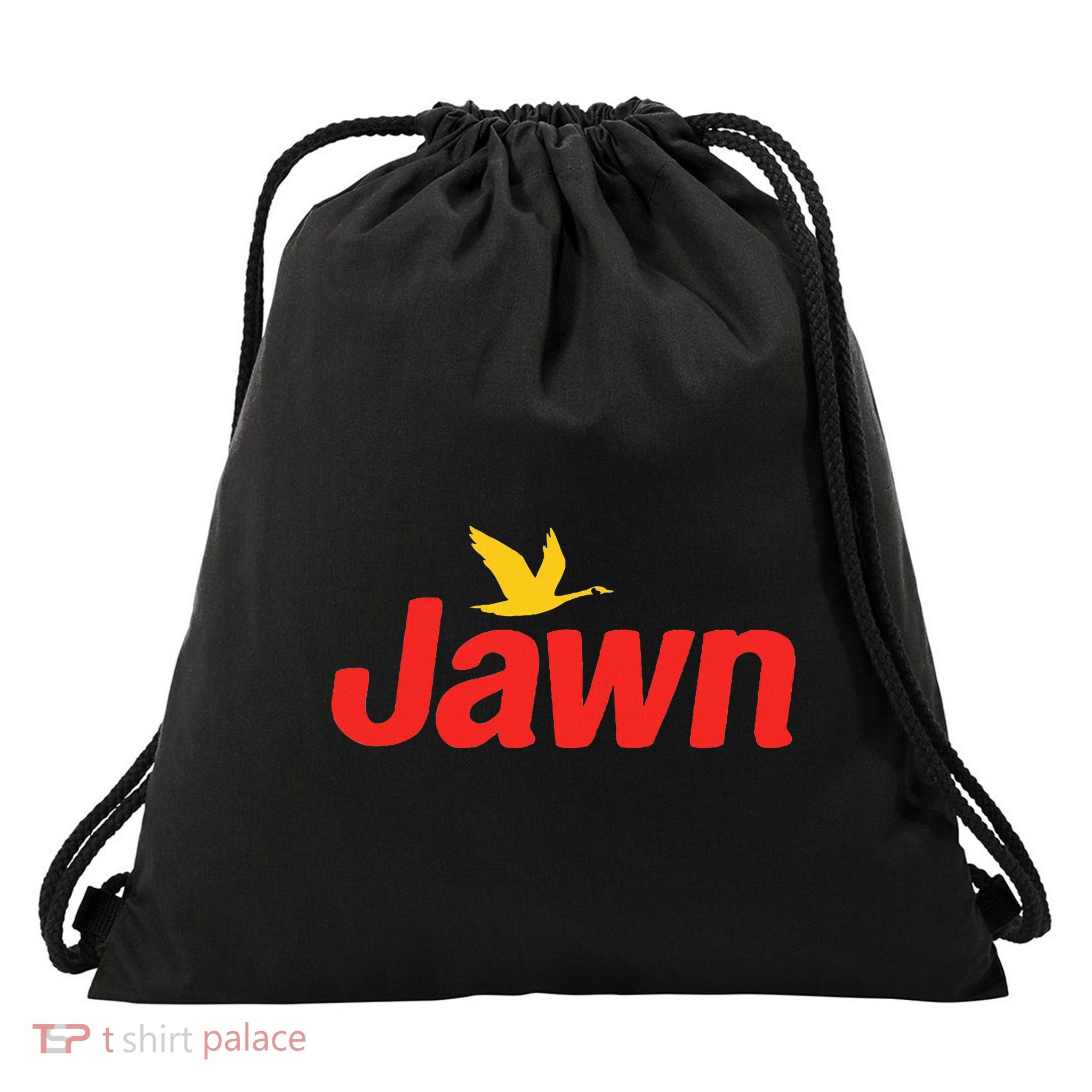 Jawn Food Market Full Color Design Drawstring Bag