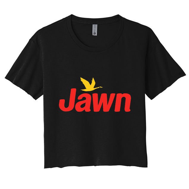 Jawn Food Market Full Color Design Crop Top