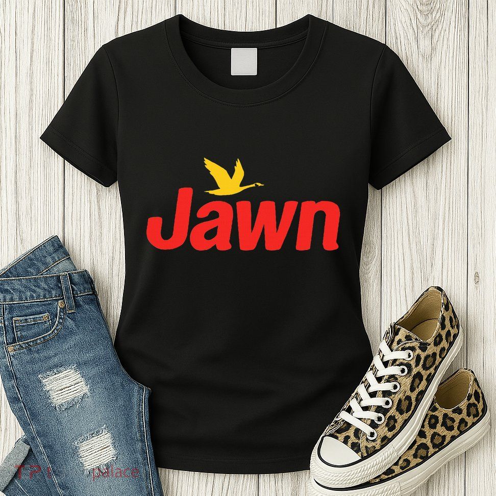 Jawn Food Market Full Color Design Womens T-Shirt