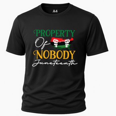 Juneteenth Freedom Melanin Black Property Of Nobody Performance Shirt