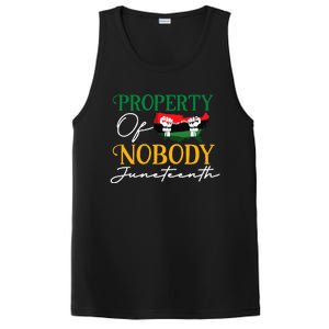 Juneteenth Freedom Melanin Black Property Of Nobody PosiCharge Competitor Tank